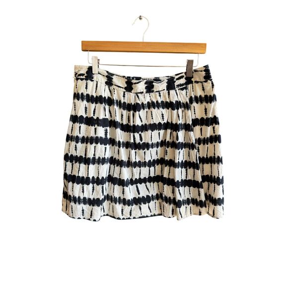 VTG Converse One Star White navy Cotton lightly Lined short Skirt Women’s 10 - Picture 4 of 7